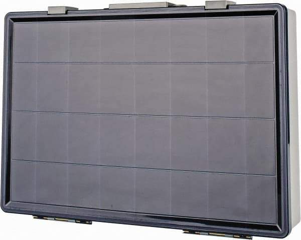 Flambeau - 18-1/2" Wide x 3" High x 13" Deep, Small Parts Storage Box - Copolymer Frame, 8 to 32 Compartments - Industrial Tool & Supply