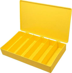 Flambeau - 11" Wide x 1-3/4" High x 6-3/4" Deep, Small Parts Box - Polypropylene Frame, 6 Compartments, 6" Wide x 1-5/8" High x 1-1/2" Deep Bin - Industrial Tool & Supply
