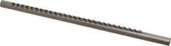 Dumont Minute Man - 1/8" Keyway Width, Production Keyway Broach - Bright Finish, 3/8" Broach Body Width, 17/64" to 1-1/4" LOC, 8-1/2" OAL, 850 Lbs Pressure for Max LOC - Industrial Tool & Supply