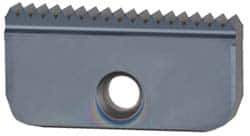 Carmex - 11.5 TPI, Internal/External Thread, NPT Standard, 40IE MT7 Grade Thread Mill Insert - Carbide, TiAlN Coating - Industrial Tool & Supply