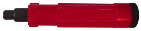 Value Collection - 4" Long Plastic Deburring Handle - Compatible with Blade E - Industrial Tool & Supply