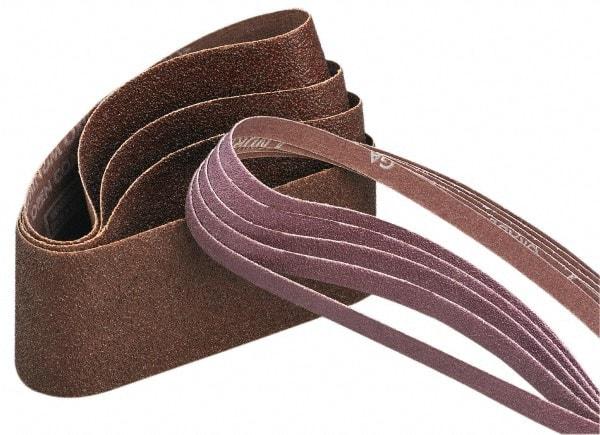 Norton - 1-1/2" Wide x 60" OAL, 50 Grit, Aluminum Oxide Abrasive Belt - Aluminum Oxide, Coarse, Coated, Series R228 - Industrial Tool & Supply