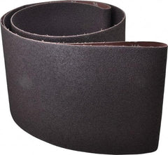 Norton - 8" Wide x 107" OAL, 36 Grit, Aluminum Oxide Abrasive Belt - Aluminum Oxide, Very Coarse, Coated, X Weighted Cloth Backing, Series R228 - Industrial Tool & Supply