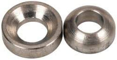 Gibraltar - 3/16" Bolt, Stainless Steel, Spherical Washer Assembly - 7/32" Inside x 7/16" Female Outside, 3/8" Male OD, 15/64" Thick, 5/64" Radius, 303 Grade - Industrial Tool & Supply