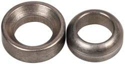 Gibraltar - 5/16" Bolt, Stainless Steel, Spherical Washer Assembly - 11/32" Inside x 9/16" Female Outside, 1/2" Male OD, 21/64" Thick, 1/16" Radius, 303 Grade - Industrial Tool & Supply