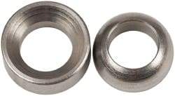 Gibraltar - 3/8" Bolt, Stainless Steel, Spherical Washer Assembly - 13/32" Inside x 11/16" Female Outside, 5/8" Male OD, 27/64" Thick, 3/32" Radius, 303 Grade - Industrial Tool & Supply