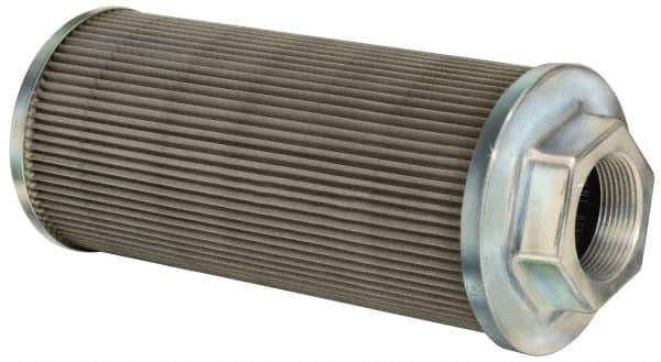Flow Ezy Filters - 100 Mesh, 284 LPM, 75 GPM, 5.4" Diam, Female Suction Strainer without Bypass - 2-1/2 Port NPT, 12-1/2" Long - Industrial Tool & Supply