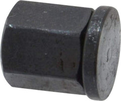 Gibraltar - 1/4-20, Black Oxide Finish, Steel Swivel Hex Nut - 3/8" Pad, 5/16" Wide x 13/32" High x 3/16" Deep - Industrial Tool & Supply