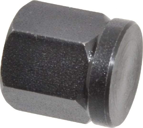 Gibraltar - 1/2-13, Black Oxide Finish, Steel Swivel Hex Nut - 11/16" Pad, 5/8" Wide x 21/32" High x 3/8" Deep - Industrial Tool & Supply