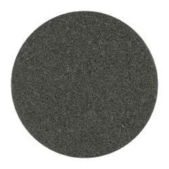 3M - 4" Diam, Silicon Carbide Hook & Loop Disc - Super Fine Grade, Nonwoven, Series SC-DH - Industrial Tool & Supply