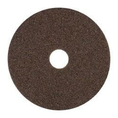 3M - 5" Diam, Aluminum Oxide Hook & Loop Disc - Coarse Grade, Nonwoven, Series SC-DH - Industrial Tool & Supply