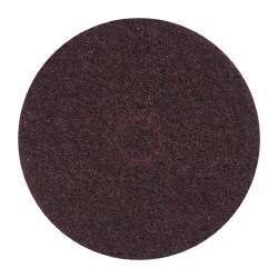 3M - 5" Diam, Aluminum Oxide Hook & Loop Disc - Medium Grade, Nonwoven, Series SC-DH - Industrial Tool & Supply