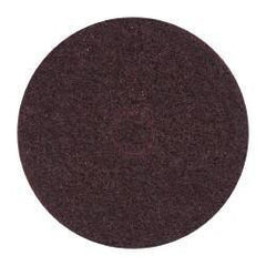 3M - 5" Diam, Aluminum Oxide Hook & Loop Disc - Medium Grade, Nonwoven, Series SC-DH - Industrial Tool & Supply