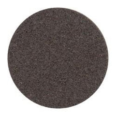 3M - 4" Diam, Aluminum Oxide Hook & Loop Disc - Coarse Grade, Nonwoven, Series SE-DH - Industrial Tool & Supply