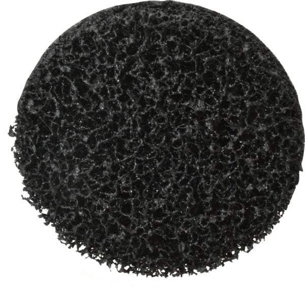 3M - 4-1/2" Diam, Silicon Carbide Hook & Loop Disc - Very Coarse Grade, Nonwoven, Series CR-DH - Industrial Tool & Supply
