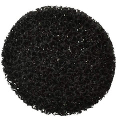 3M - 5" Very Coarse Grade Silicon Carbide Deburring Disc - 1/2" Center Hole, Arbor Connection, Black, 5,000 Max RPM - Industrial Tool & Supply