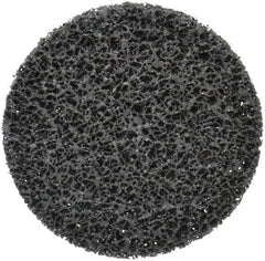 3M - 6" Very Coarse Grade Silicon Carbide Deburring Disc - 1/4" Center Hole, Arbor Connection, Black, 4,000 Max RPM - Industrial Tool & Supply