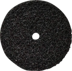 3M - 6" Very Coarse Grade Silicon Carbide Deburring Disc - 5/8" Center Hole, Arbor Connection, Black, 4,000 Max RPM - Industrial Tool & Supply