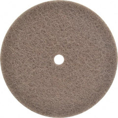 3M - 6" Very Fine Grade Silicon Carbide Deburring Disc - 1/2" Center Hole, Arbor Connection, 4,000 Max RPM - Industrial Tool & Supply