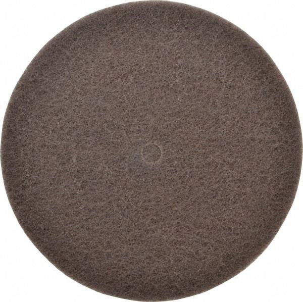 3M - 8" Very Fine Grade Silicon Carbide Deburring Disc - 1/2" Center Hole, Arbor Connection, Brown, 3,000 Max RPM - Industrial Tool & Supply