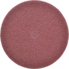 3M - 8" Very Fine Grade Aluminum Oxide Deburring Disc - 3/4" Center Hole, Arbor Connection, Maroon, 3,000 Max RPM - Industrial Tool & Supply