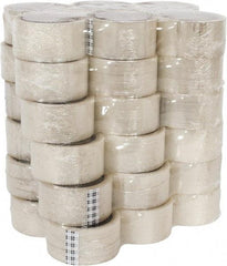 3M - 2" x 55 Yd Clear Rubber Adhesive Sealing Tape - Polypropylene Film Backing, 1.6 mil Thick, 38 Lb Tensile Strength, Series 369 - Industrial Tool & Supply