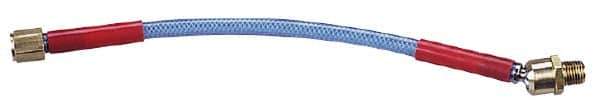 Coilhose Pneumatics - 5/16" ID 2' Long Lead-In Whip Hose - FNPT x MNPT Ball Swivel Ends, 200 Working psi, -40 to 165°F, 1/4" Fitting, - Industrial Tool & Supply