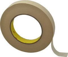 3M - 3/4" Wide x 60 Yd Long Tan Paper Masking Tape - Series 232, 6.3 mil Thick, 27 In/Lb Tensile Strength - Industrial Tool & Supply