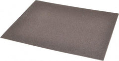 Made in USA - 60 Grit, Aluminum Oxide Adhesive Backed Sanding Sheets - Cloth, 9" x 11", Medium Grade, J Weighted Backing - Industrial Tool & Supply