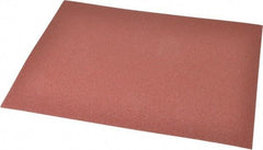 Made in USA - 80 Grit, Aluminum Oxide Adhesive Backed Sanding Sheets - Cloth, 9" x 11", Medium Grade, J Weighted Backing - Industrial Tool & Supply