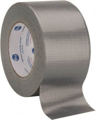 Intertape - 3" x 55m Silver Duct Tape - 7 mil, Rubber Adhesive, Polyethylene Film Backing, 17 Lb/ln Tensile Strength, Series AC10 - Industrial Tool & Supply