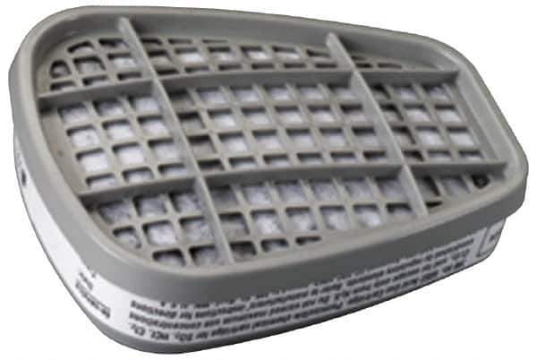 3M - White Cartridge - Series 6000, Protects Against Acid Gas - Industrial Tool & Supply