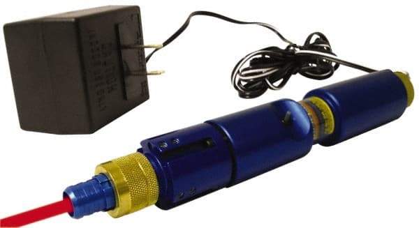 Laseraim - 1 Beam 1,000' Max Range Alignment Laser - Red Beam, 1/8" at 50' Accuracy, 6-1/2" Long x 1" Wide, Battery Not Included - Industrial Tool & Supply