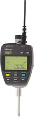 Mitutoyo - 0 to 1" Range, 0.00005, 0.0001, 0.0005 & 0.001" Graduation, Electronic Drop Indicator - Accurate to 0.00012", English & Metric System, LCD Display - Industrial Tool & Supply