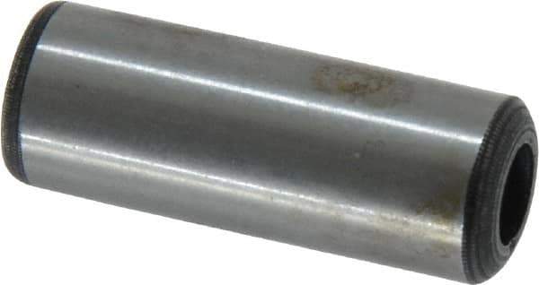 Value Collection - 3/8" Diam x 1" Pin Length Grade 8 Alloy Steel Pull Out Dowel Pin - 1 Rounded & 1 Threaded End - Industrial Tool & Supply