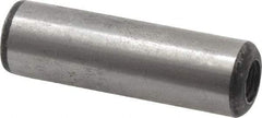 Value Collection - 3/8" Diam x 1-1/4" Pin Length Grade 8 Alloy Steel Pull Out Dowel Pin - 1 Rounded & 1 Threaded End - Industrial Tool & Supply