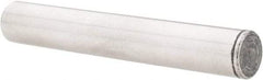 Value Collection - 3/8" Diam x 2-1/2" Pin Length Grade 8 Alloy Steel Pull Out Dowel Pin - 1 Rounded & 1 Threaded End - Industrial Tool & Supply