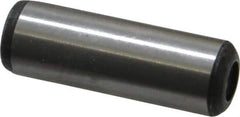 Value Collection - 1/2" Diam x 1-1/2" Pin Length Grade 8 Alloy Steel Pull Out Dowel Pin - 1 Rounded & 1 Threaded End - Industrial Tool & Supply