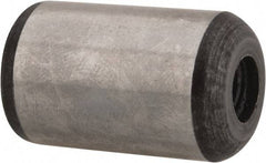 Value Collection - 5/8" Diam x 1" Pin Length Grade 8 Alloy Steel Pull Out Dowel Pin - 1 Rounded & 1 Threaded End - Industrial Tool & Supply