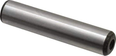 Value Collection - 5/8" Diam x 3" Pin Length Grade 8 Alloy Steel Pull Out Dowel Pin - 1 Rounded & 1 Threaded End - Industrial Tool & Supply