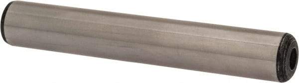 Value Collection - 5/8" Diam x 4" Pin Length Grade 8 Alloy Steel Pull Out Dowel Pin - 1 Rounded & 1 Threaded End - Industrial Tool & Supply