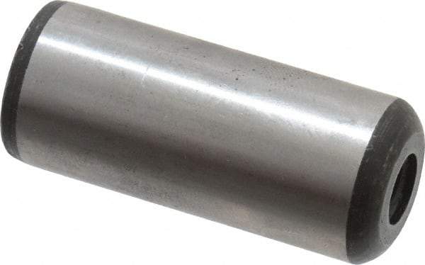 Value Collection - 3/4" Diam x 1-3/4" Pin Length Grade 8 Alloy Steel Pull Out Dowel Pin - 1 Rounded & 1 Threaded End - Industrial Tool & Supply
