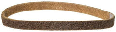 3M - 4" Wide x 132" OAL, Aluminum Oxide Abrasive Belt - Aluminum Oxide, Very Fine, Nonwoven, Series SC-BS - Industrial Tool & Supply