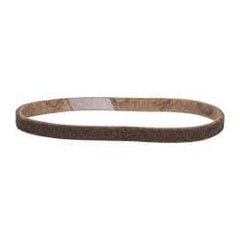 3M - 1/2" Wide x 18" OAL, Aluminum Oxide Abrasive Belt - Aluminum Oxide, Coarse, Nonwoven, Series SC-BS - Industrial Tool & Supply