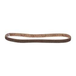 3M - 1/2" Wide x 24" OAL, Aluminum Oxide Abrasive Belt - Aluminum Oxide, Coarse, Nonwoven, Series SC-BS - Industrial Tool & Supply