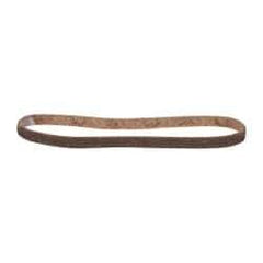 3M - 1/2" Wide x 24" OAL, Aluminum Oxide Abrasive Belt - Aluminum Oxide, Coarse, Nonwoven, Series SC-BS - Industrial Tool & Supply