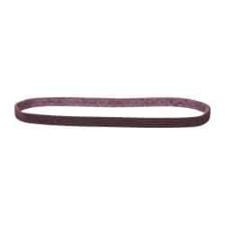 3M - 1/2" Wide x 24" OAL, Aluminum Oxide Abrasive Belt - Aluminum Oxide, Medium, Nonwoven, Series SC-BS - Industrial Tool & Supply