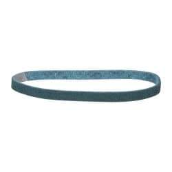 3M - 1/2" Wide x 18" OAL, Aluminum Oxide Abrasive Belt - Aluminum Oxide, Very Fine, Nonwoven, Series SC-BS - Industrial Tool & Supply