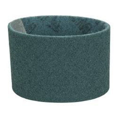 3M - 3-1/2" Wide x 15-1/2" OAL, Aluminum Oxide Abrasive Belt - Aluminum Oxide, Very Fine, Nonwoven, Series SC-BS - Industrial Tool & Supply