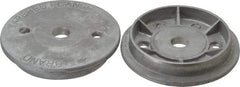 3M - Deburring Wheel Flange - Compatible with 3" Diam x 1/2" Hole Deburring Wheels - Industrial Tool & Supply